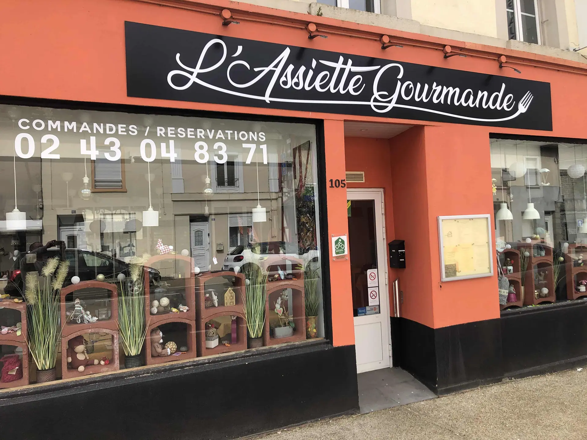 L'assiette gourmande devanture