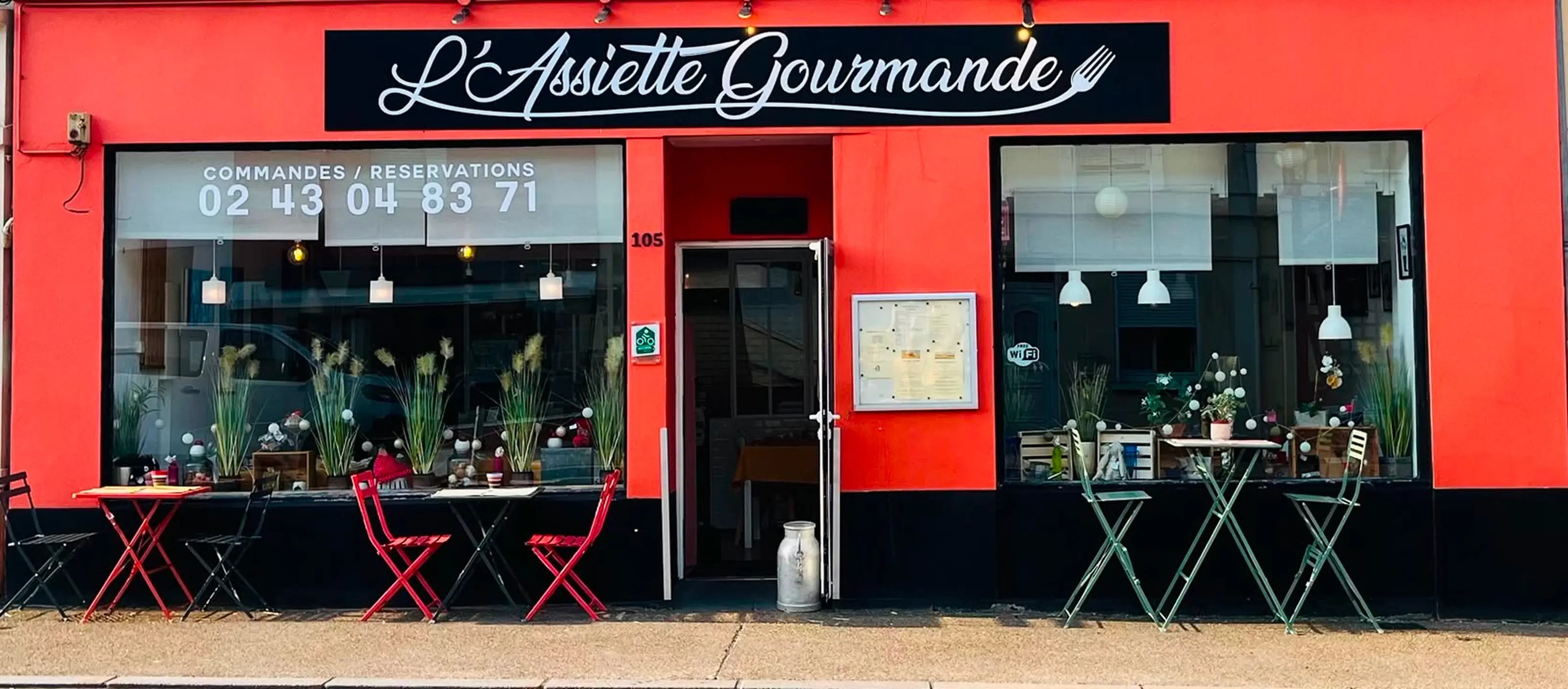 Façade de L'Assiette Gourmande