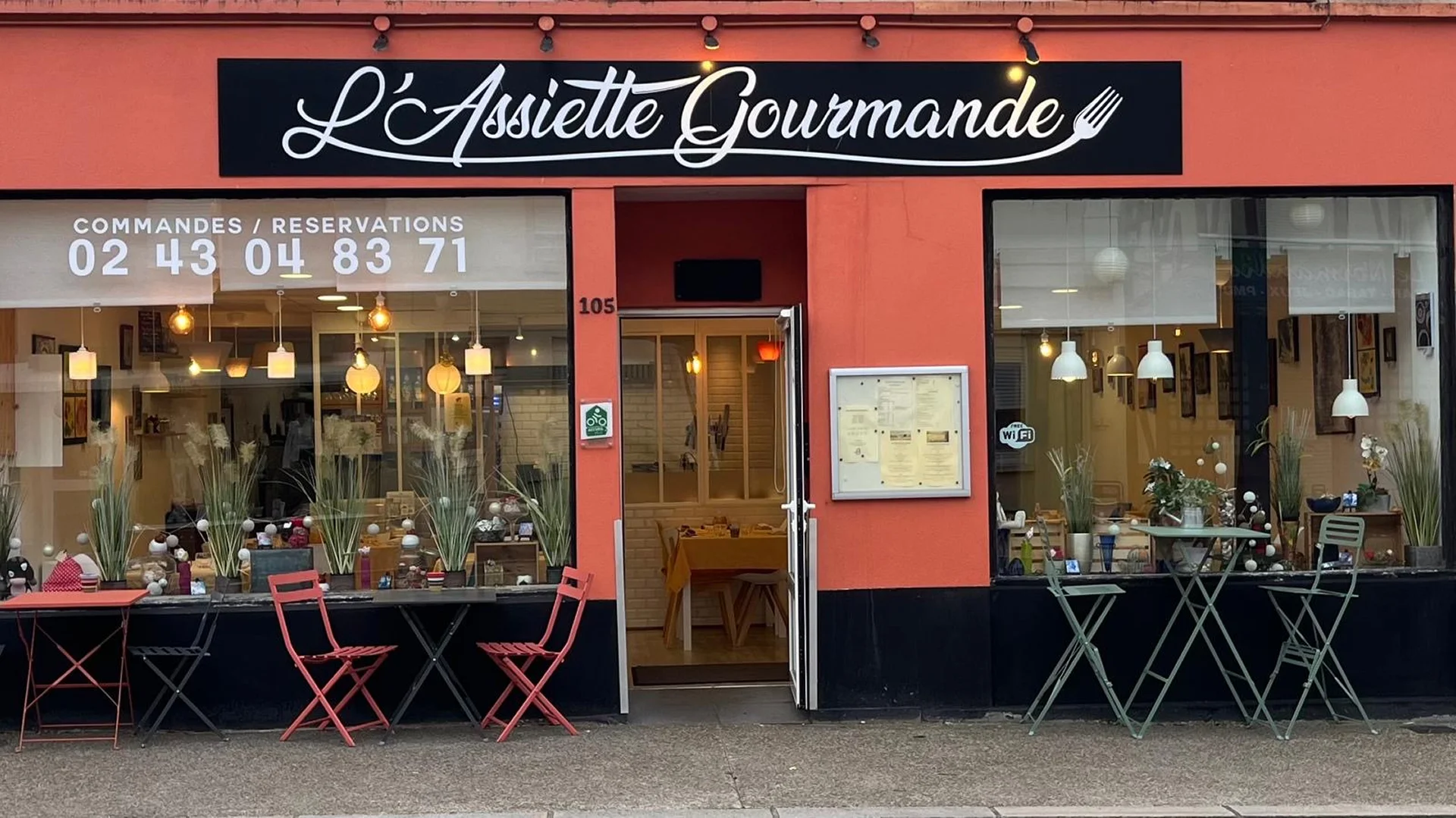 Façade de L'Assiette Gourmande